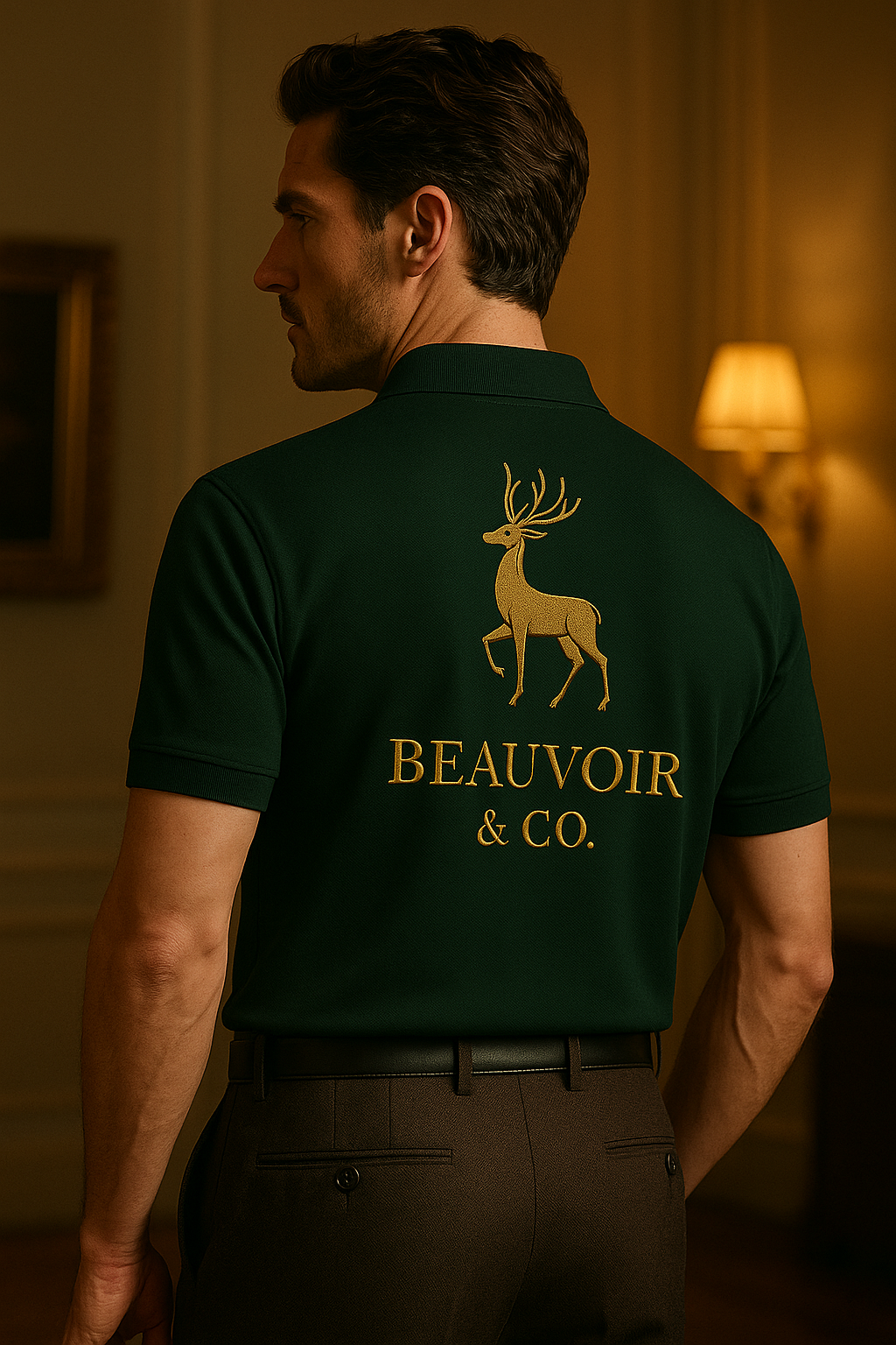 The Stag Emblem Polo
