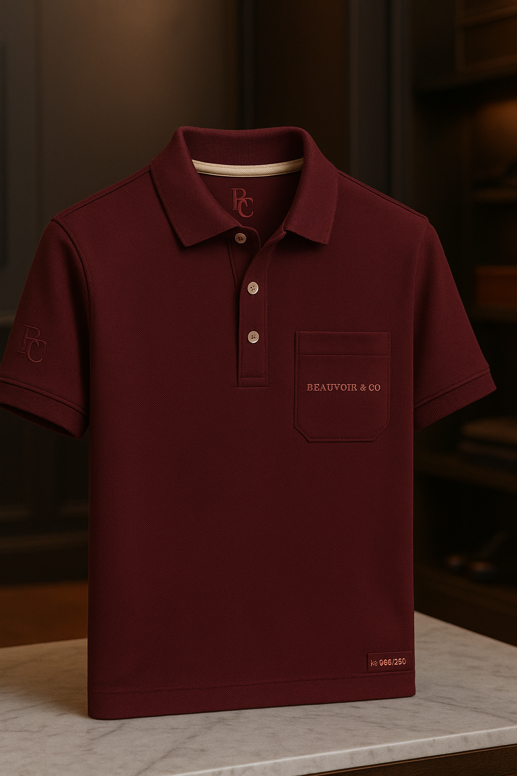 Beauvoir Élégance Polo – Ruby Shadow